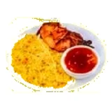 Plat demi poulet