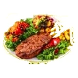 Plat steak